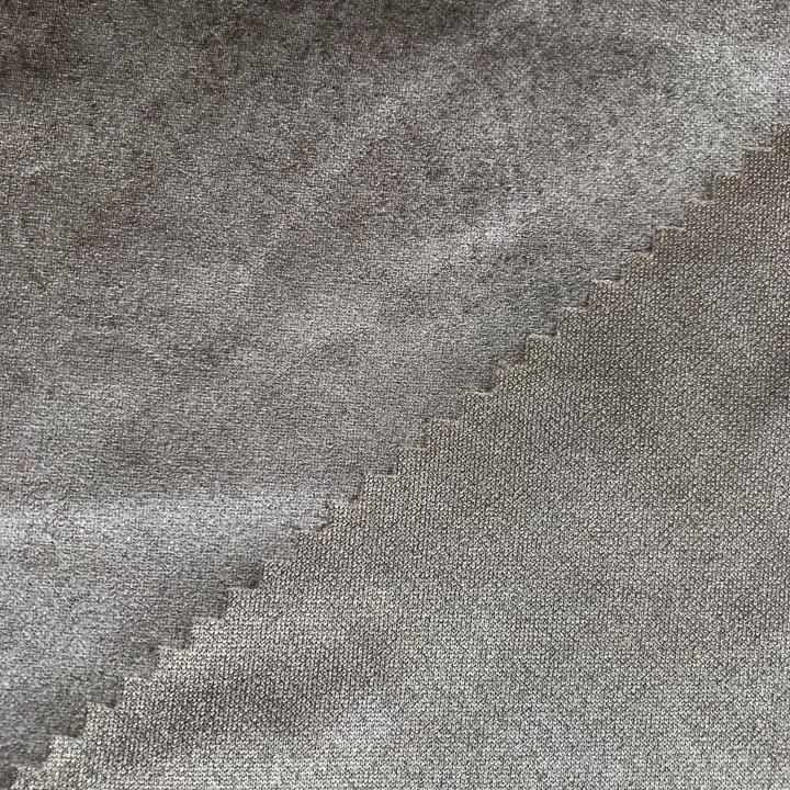 Faux Bronzing Suede