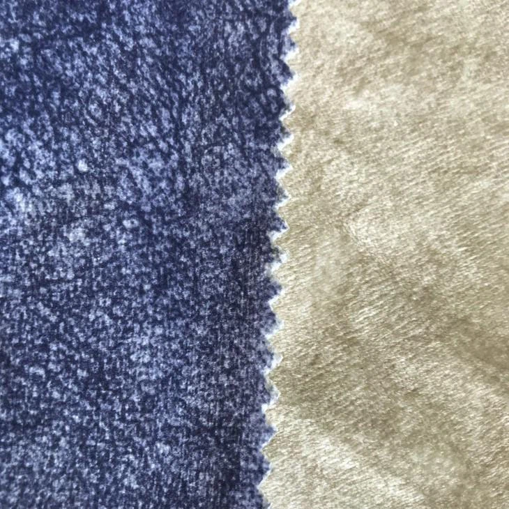Printed Velour Fabric